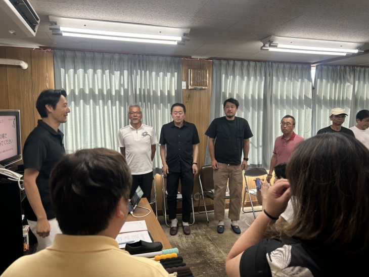 丸橋運送店様の健康経営ウォーキング研修